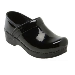 Dansko Professional Clog - Black Patent Leather - Like New Condition - Size 8